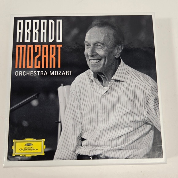 Deutsche Grammophon Other - Claudio Abbado - Mozart Orchestra Mozart 8 CD Deutsche Grammophon Box Set VG+/NM